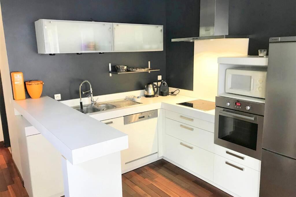 Ferienwohnung Loft Hyper Centre Reims 6 Pers Avec Parking Exterior foto
